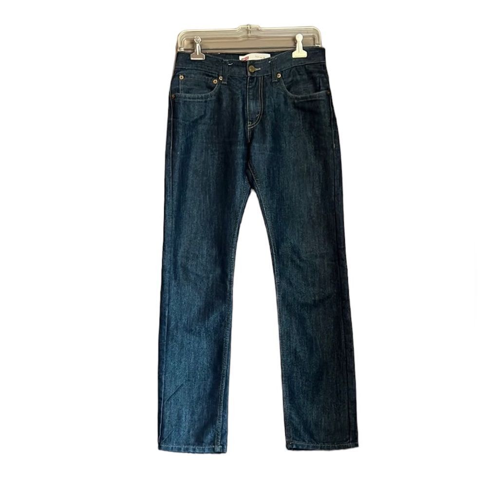 ‎Levi’s 511 dark wash jeans. Size 28x28
